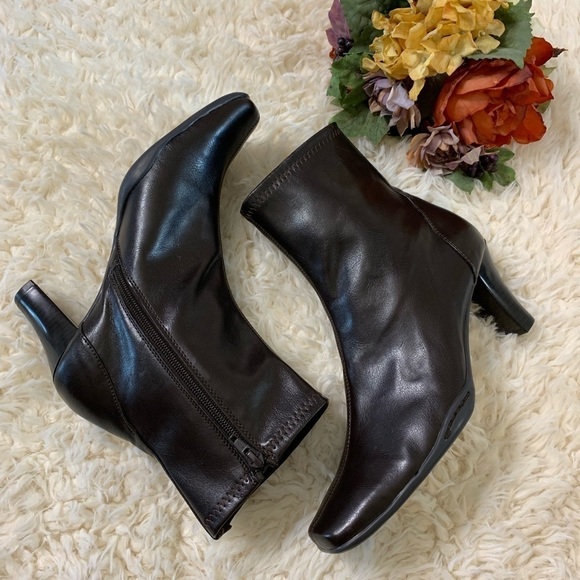 Aerosoles New Ankle Booties Brown Size 9 1/2 M - Picture 1 of 7